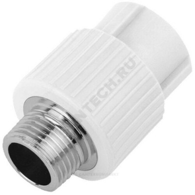 Муфта PP-R комбинированная белая НР Дн 20х1/2" VALFEX 10130020