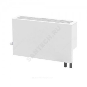 Конвектор настенный концевой Универсал ТБ-С НП КСК 20 (средней глубины) 2.819кВт двухтр с т/клапаном (угл) Danfoss 013G2152 ниж/п ВР 1/2" прав ТЗПО