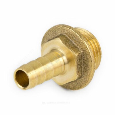 Переходник латунь неразъемный для шланга Дн 40х1 1/2" НР 9102 Aquasfera 9102-13