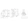 Насос циркуляционный с мокрым ротором MAGNA1 32-100 PN10 1х230В/50 Гц Grundfos 99221236