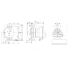 Насос циркуляционный с мокрым ротором MAGNA1 32-100 PN10 1х230В/50 Гц Grundfos 99221236
