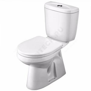 Унитаз-компакт Анимо белый нижний подвод верт/выпуск 1/реж полипропилен Santek 1.WH11.0.038