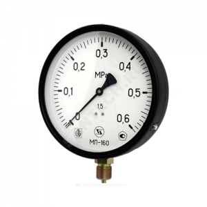Манометр МП-160 радиальный Дк160мм 0-0,25 МПа G1/2" ЗАВОД ТЕПЛОТЕХНИЧЕСКИХ ПРИБОРОВ