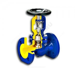 Клапан запорный сталь 234F Ду 150 Ру40 Тмакс=400 оС фл со штурвалом сильфонный Zetkama 234F150E14