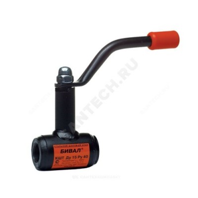 Кран шаровой сталь КШТ.12 Ду 20 Ру40 ВР Бивал CM02A384889