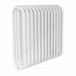 Радиатор трубчатый РСК 3-300 50 секций с боковой подводкой ВР G 1/2" RAL 9005 (чёрный янтарь) КЗТО