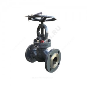 Клапан запорный сталь 15с22нж Ду 32 Ру40 Тмакс=425 оС фл Россия