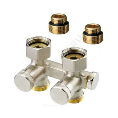 Узел нижнего подключения RLV-K Ду 15 Ру10 1/2"x3/4"ЕК прямой Danfoss 003L0280