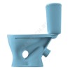Унитаз-компакт Воротынский голубой нижний подвод косой выпуск 1/реж полипропилен Santeri 1.P401.7.S06.00B.F