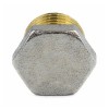 Заглушка латунь никель Ду 20 (3/4") НР 9017 ГОСТ 32585-2013 Aquasfera 9017-02