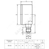 Манометр МП-100 радиальный Дк100мм 0-0,4 МПа М20х1,5 ЗАВОД ТЕПЛОТЕХНИЧЕСКИХ ПРИБОРОВ