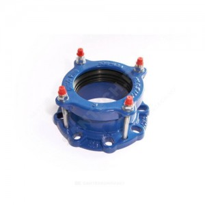 Муфта чугун соединительная Ду 100 (Дн 108-128) Ру16 L=105мм ПФРК