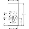 Модуль сантехнический для подвесного унитаза Monolith Plus Geberit 131.221.JK.5