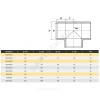 Тройник ПВХ серый под клеевое соед Дн 160х90гр Ру16 напорный Aquaviva TEE1600