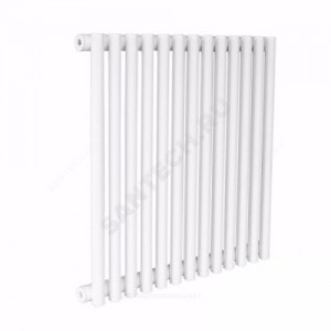 Радиатор трубчатый Гармония А25 1-1750 8 секций с нижней подводкой лев ВР G 1/2" RAL 2012 (Лососево-оранжевый) КЗТО