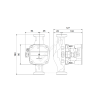 Насос циркуляционный с мокрым ротором ALPHA SOLAR 25-75 180 Grundfos 98989300